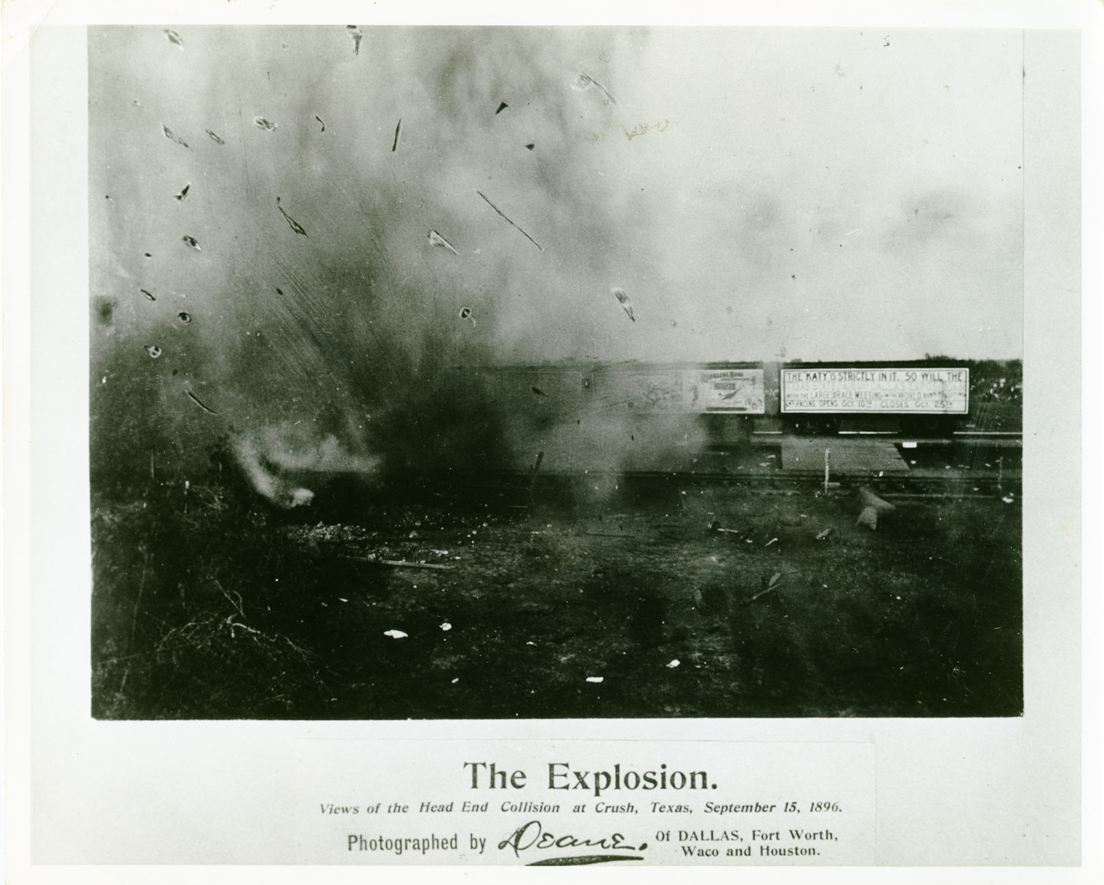 Crash at Crush - explosion